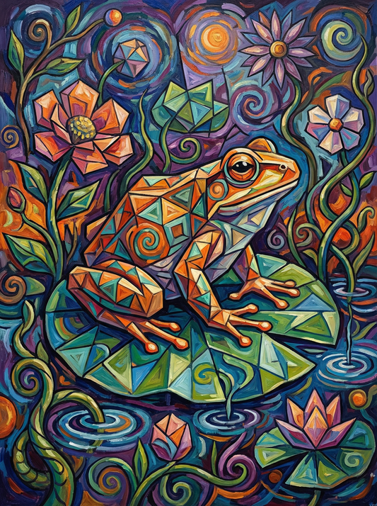 Sacred Lily Frog (120 Colours)