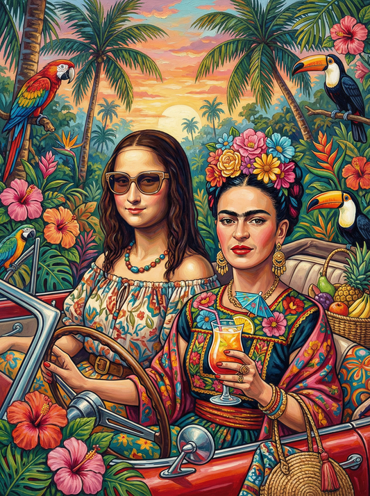 Tropical Sunset Sisters (80 Colours)