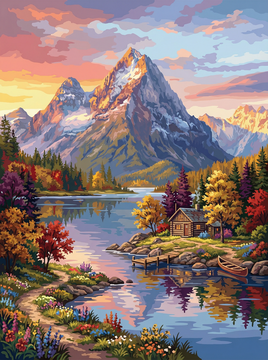 Alpine Reflections Retreat (80 Colours)