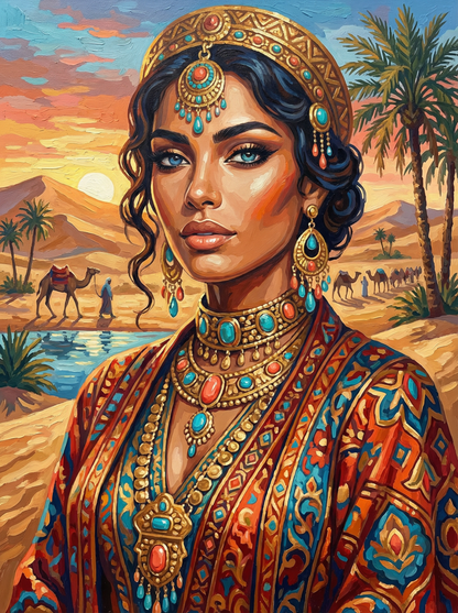 Desert Jewel at Dusk (80 Colours)