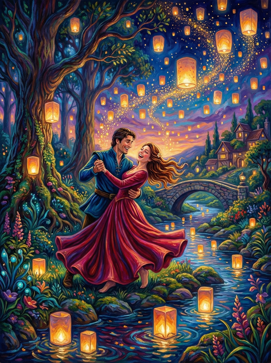 Lanternlit Forest Waltz (80 Colours)