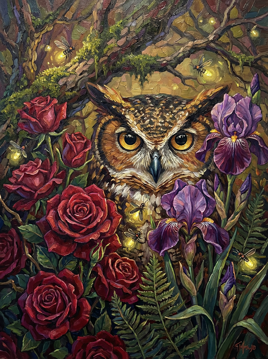 Midnight Garden Owl (80 Colours)