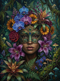 Enchanted Orchid Mask (120 Colors)