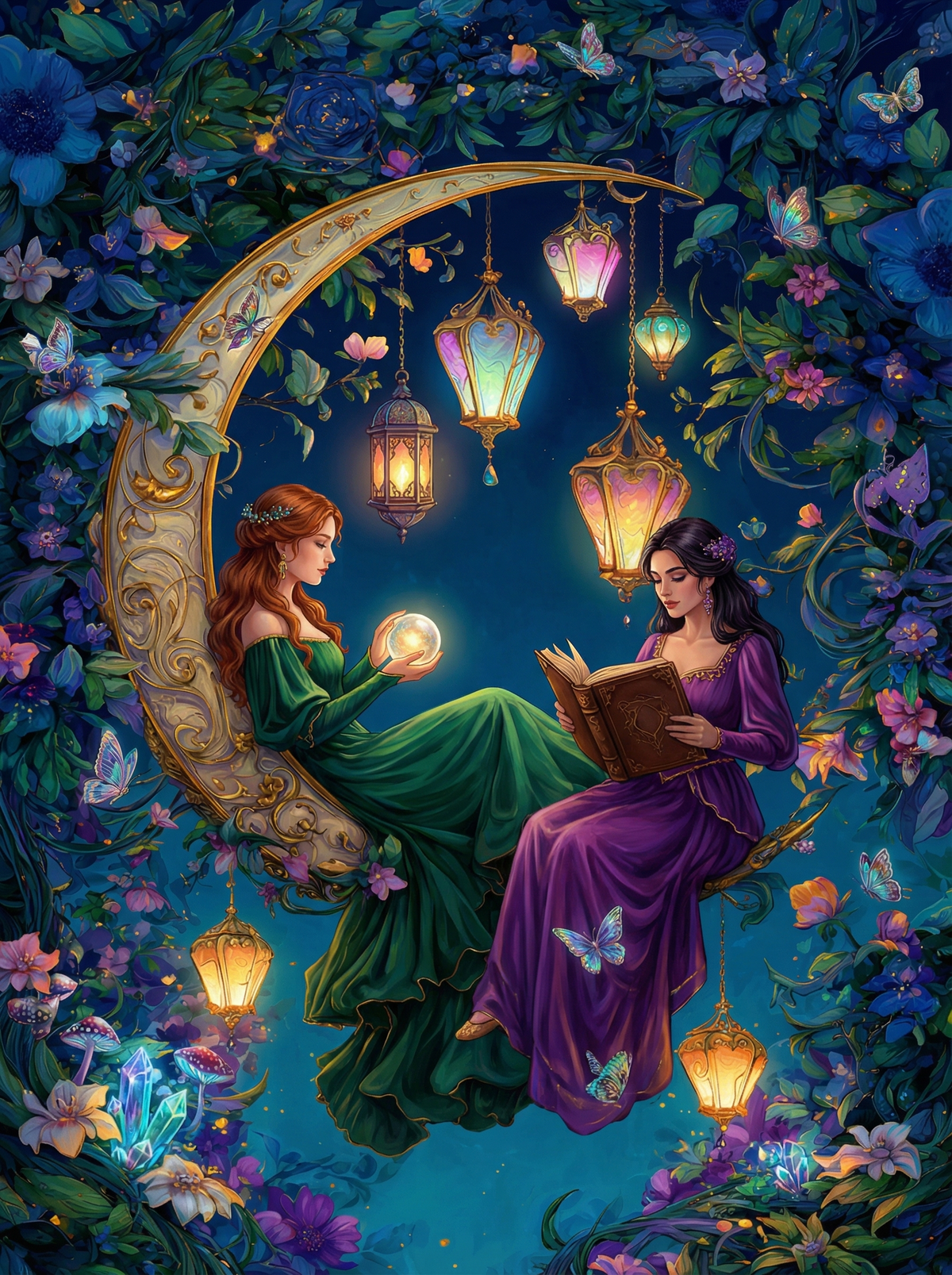 Moonlit Sisters Tale (80 Colours)