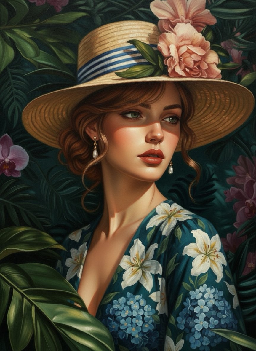 Tropical Hat Whisper (80 Colours)