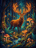 Enchanted Forest Deer (80 Colors)