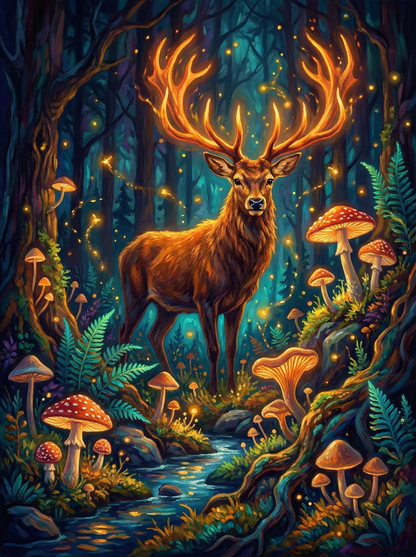 Enchanted Forest Deer (120 Colours)