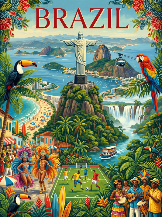 Brazil Carnival Spirit (120 Colours)