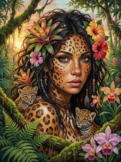 Wild Daughter of the Jungle (80 Colours)