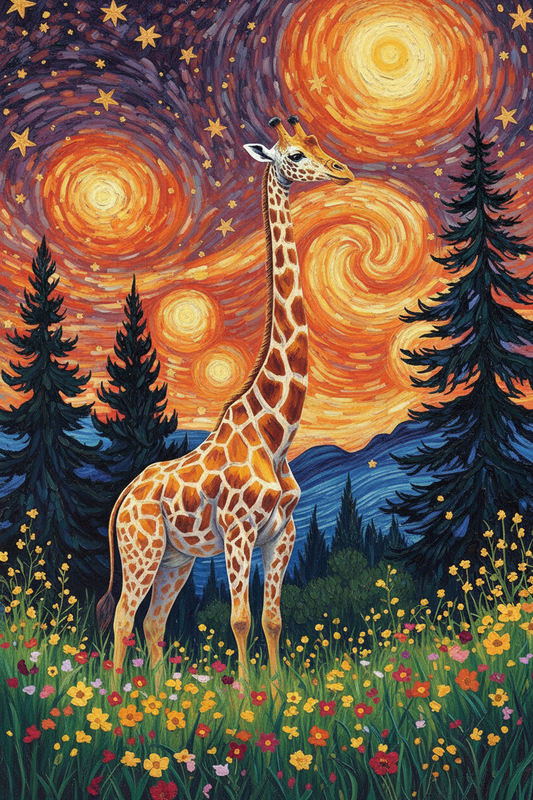 Starry Giraffe (80 Colours)