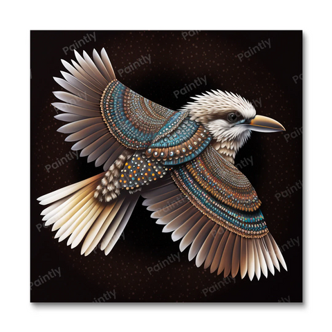 Aboriginal Art Kookaburra II