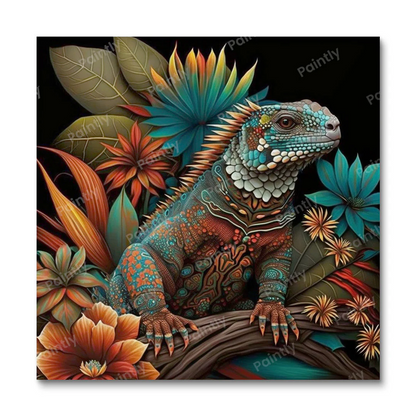 Aboriginal Art Lizard II