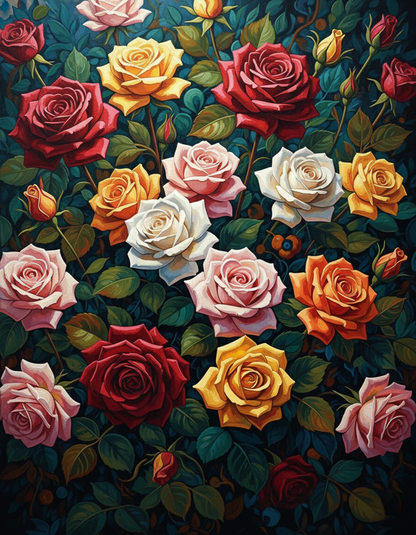 Garden of Roses (80 Colours)