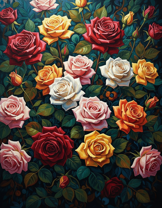 Garden of Roses (80 Colours)