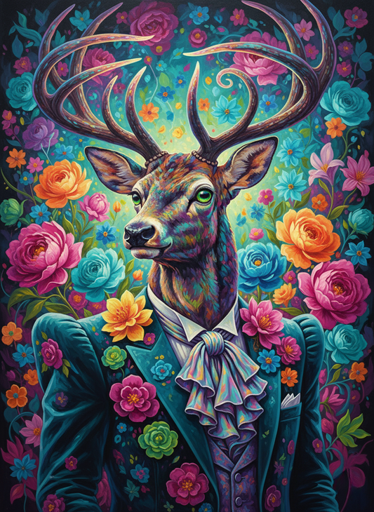 Floral Stag Lord (120 Colours)