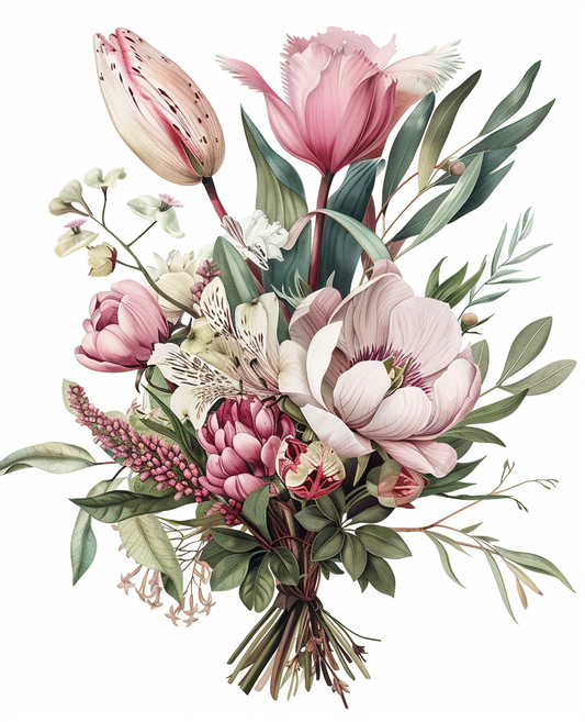 Botanical Elegance (120 Colours)