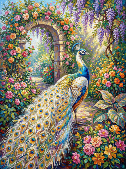 Peacock Garden Reverie (120 Colours)