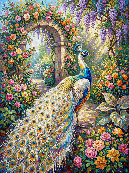 Peacock Garden Reverie (120 Colours)
