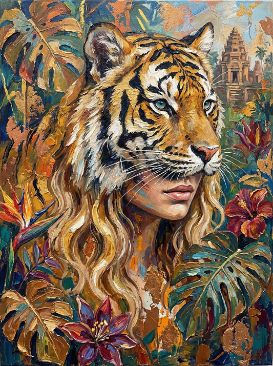 Tiger Queen of the Lost Temple (80 Colours)