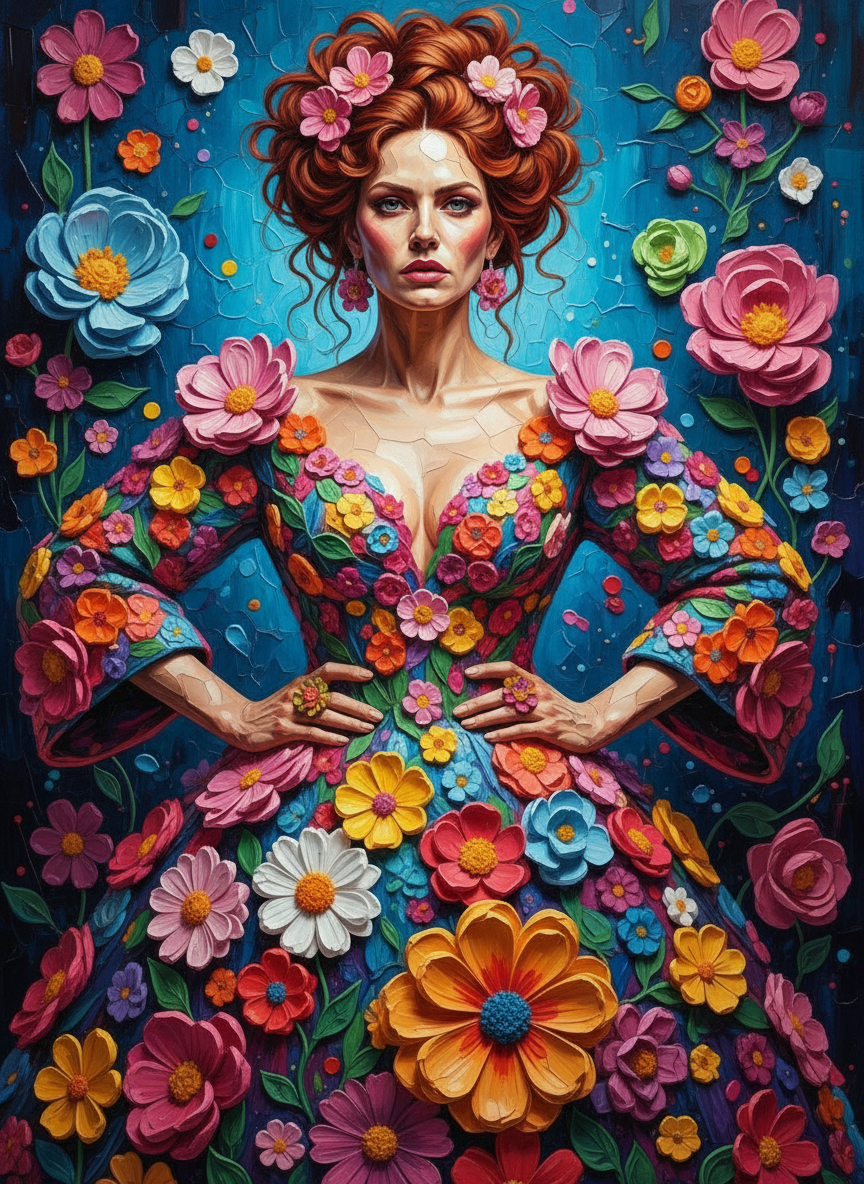 Floral Majesty (80 Colours)