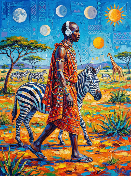African Herder Moon Phases (120 Colours)