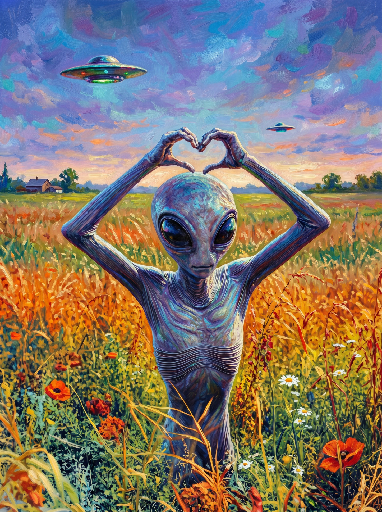 Alien Heart Hands (120 Colours)
