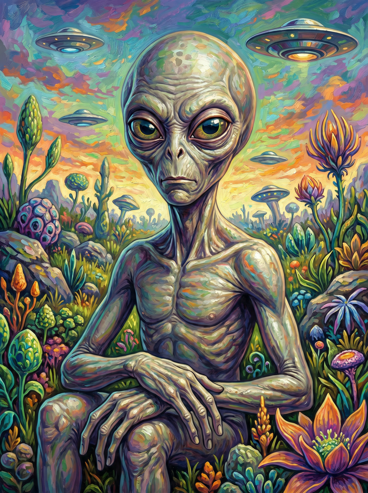 Alien Mona Lisa (120 Colours)