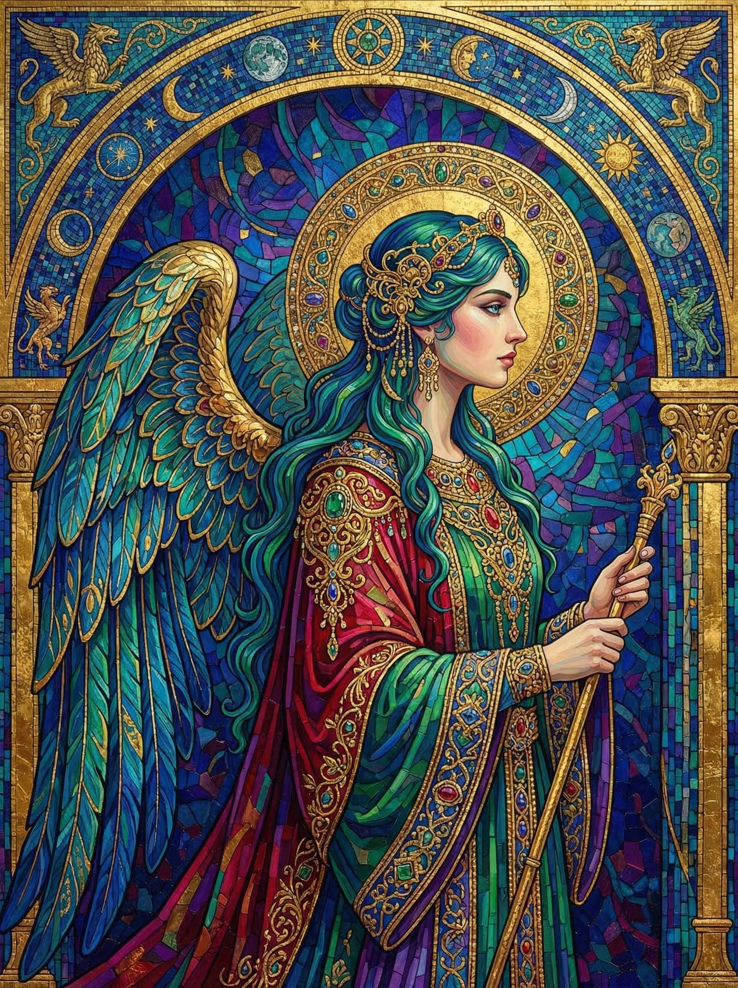 Archangel Stained Glass (120 Colours)