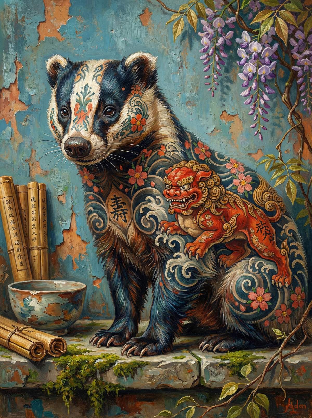 The Badger Doesn't Explain (80 Colours)