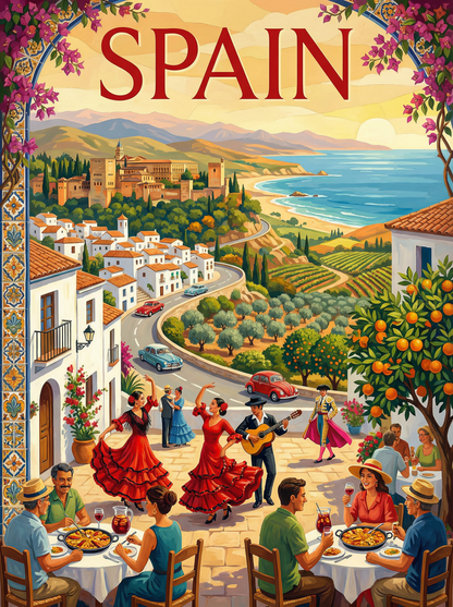 Spanish Coastal Fiesta (80 Colours)