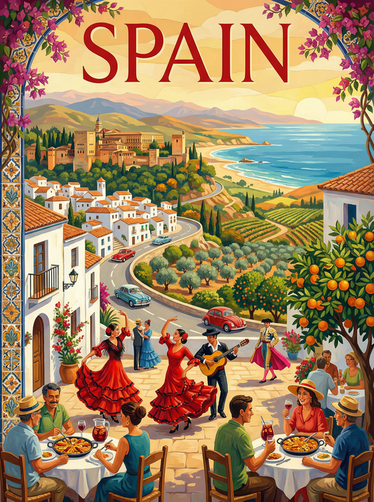 Spanish Coastal Fiesta (120 Colours)