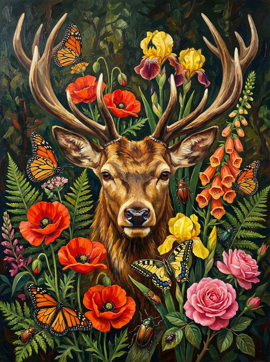 Wildflower Stag Calm (120 Colours)