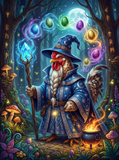 Magic Forest Wizard Rooster (120 Colors)
