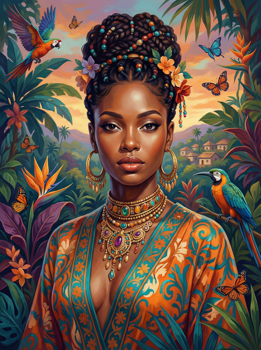Tropical Queen Woman (120 Colours)