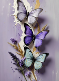 Ethereal Splash Butterflies (80 Colors)