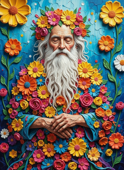Floral Sage (80 Colours)