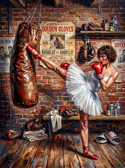 Ballerina Boxing Gym (80 Colours)