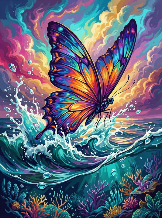 Butterfly Ocean Wave Magic (120 Colours)