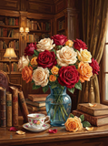 Library Roses Still Life (120 Colors)