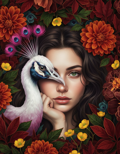 White Peacock Vision (80 Colours)