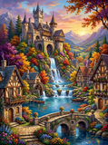 Castle Falls Village (120 Colors)