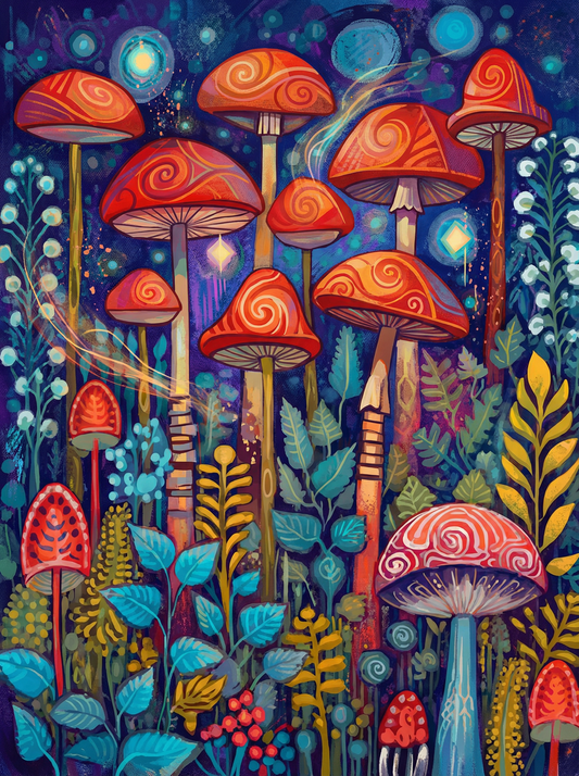 Enchanted Mushroom Forest (120 Colours)