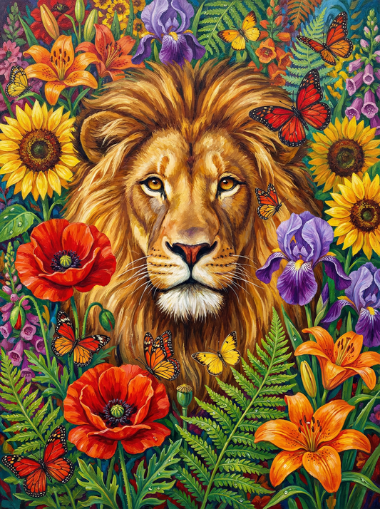 Sunlit Lion Bloom (120 Colours)