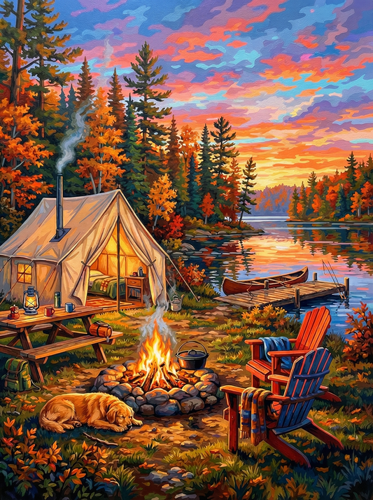 Campfire Sunset Retreat (80 Colours)