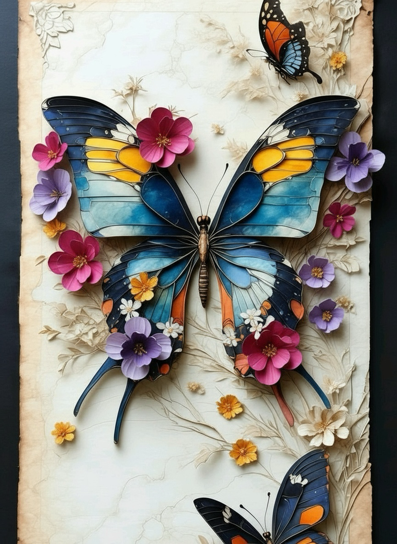 Butterfly Reverie (80 Colours)