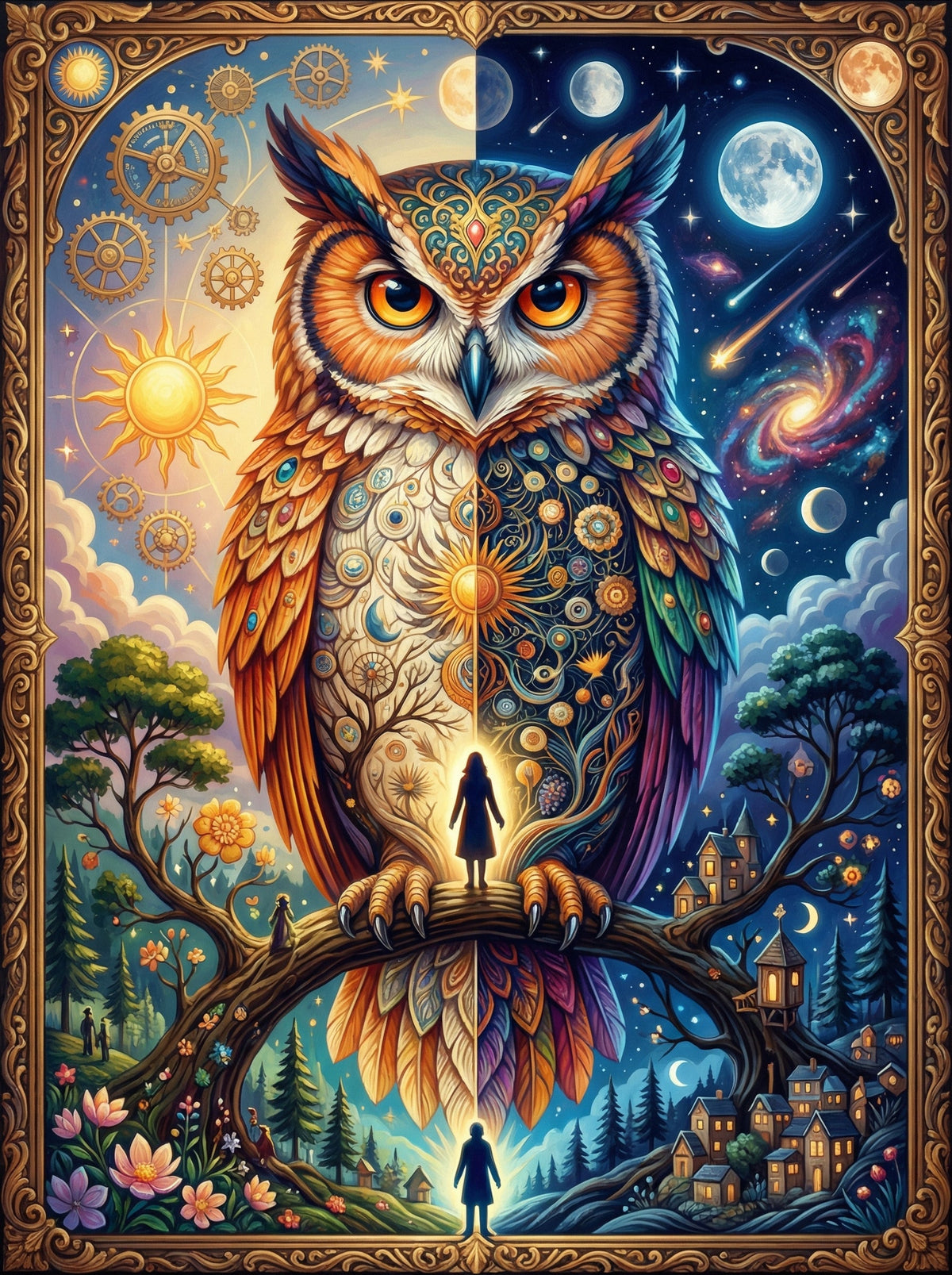 Celestial Owl Guardian (80 Colours)