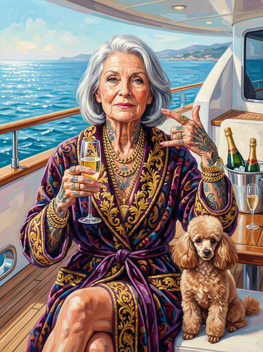 Champagne Celebration Ocean View (120 Colours)
