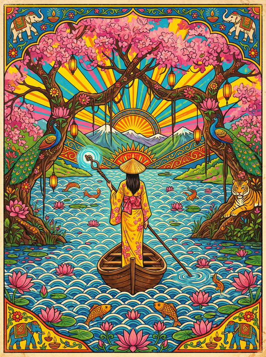 Cherry Blossom Archway (120 Colours)