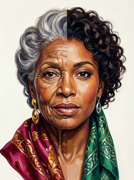 Colorful Wrap Portrait (120 Colours)