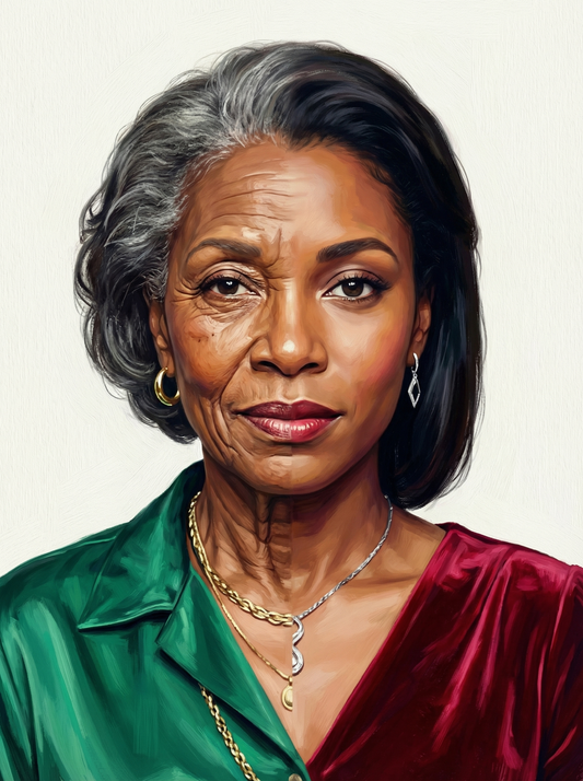 Confident Woman Portrait (120 Colours)
